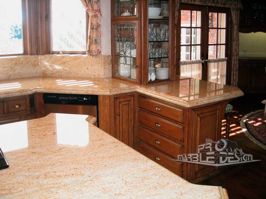 marble kitchen counter