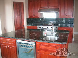 kitchen marble counter