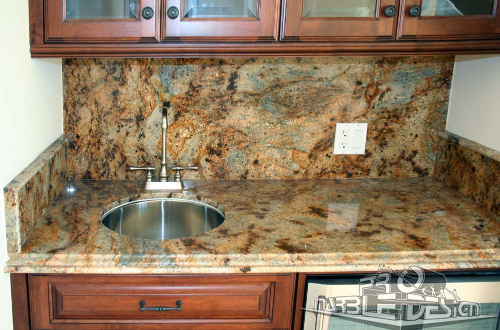 marble wetbar