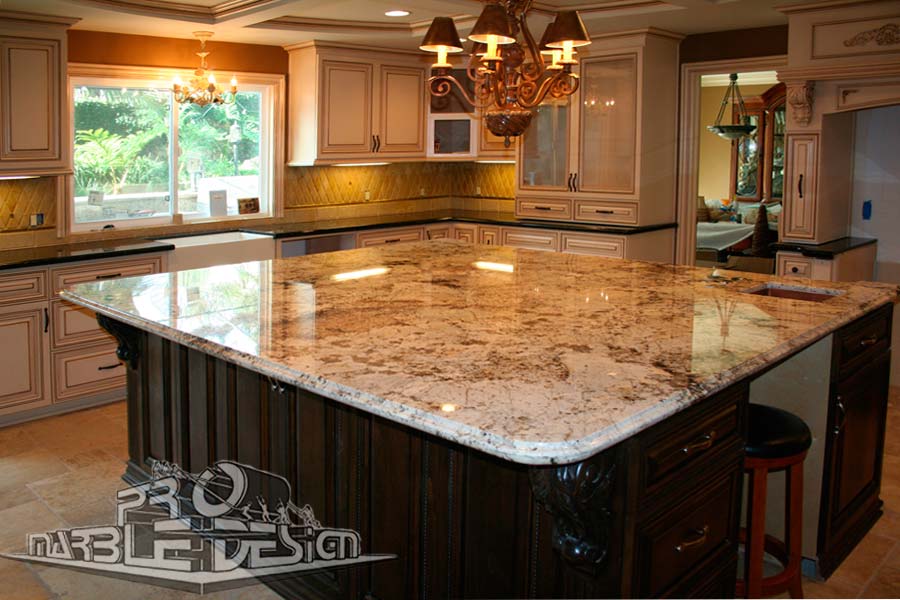 marble kitchen counter