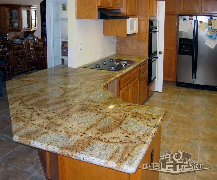 marble kitchen counter