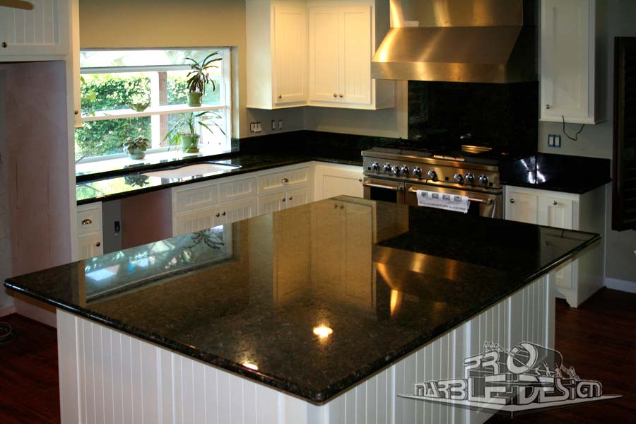 marble kitchen counter