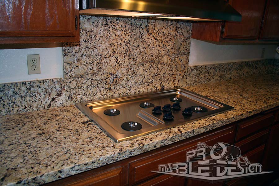 marble kitchen counter, back splash